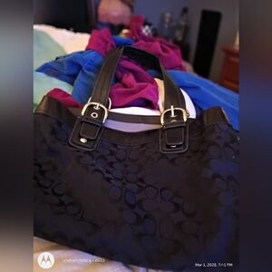 Coach Soho Pleated Tote